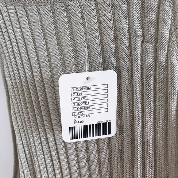 Shimmery Ribbed Tank - Picture 3 of 3